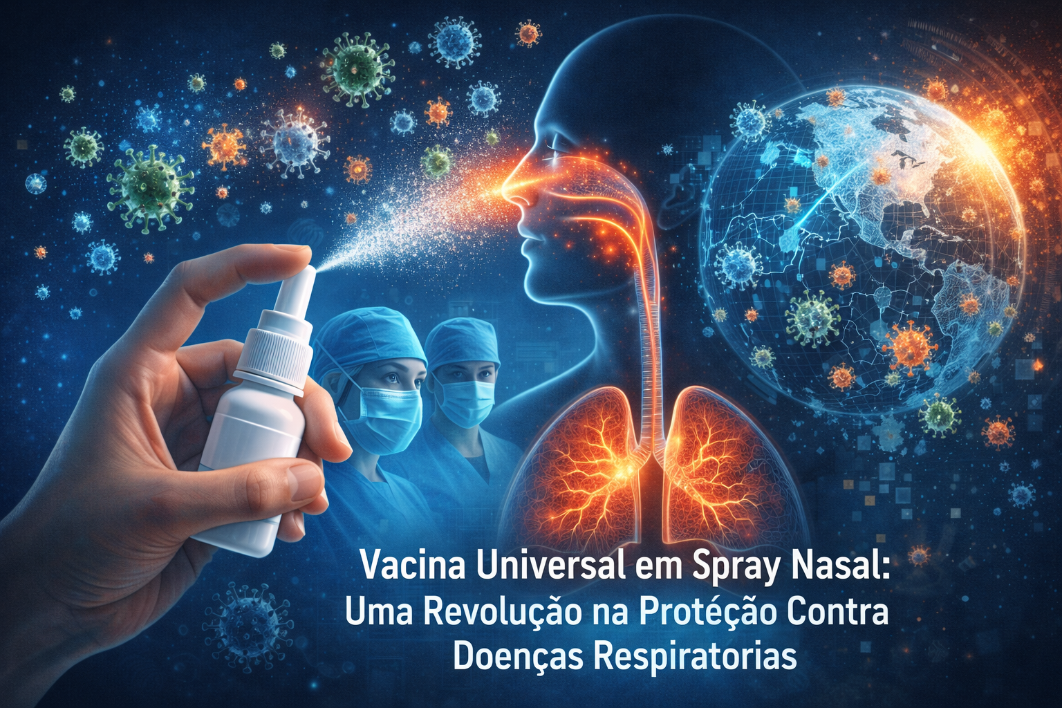 Vacina Universal em Spray Nasal: Uma Revolução na Proteção Contra Doenças Respiratórias
