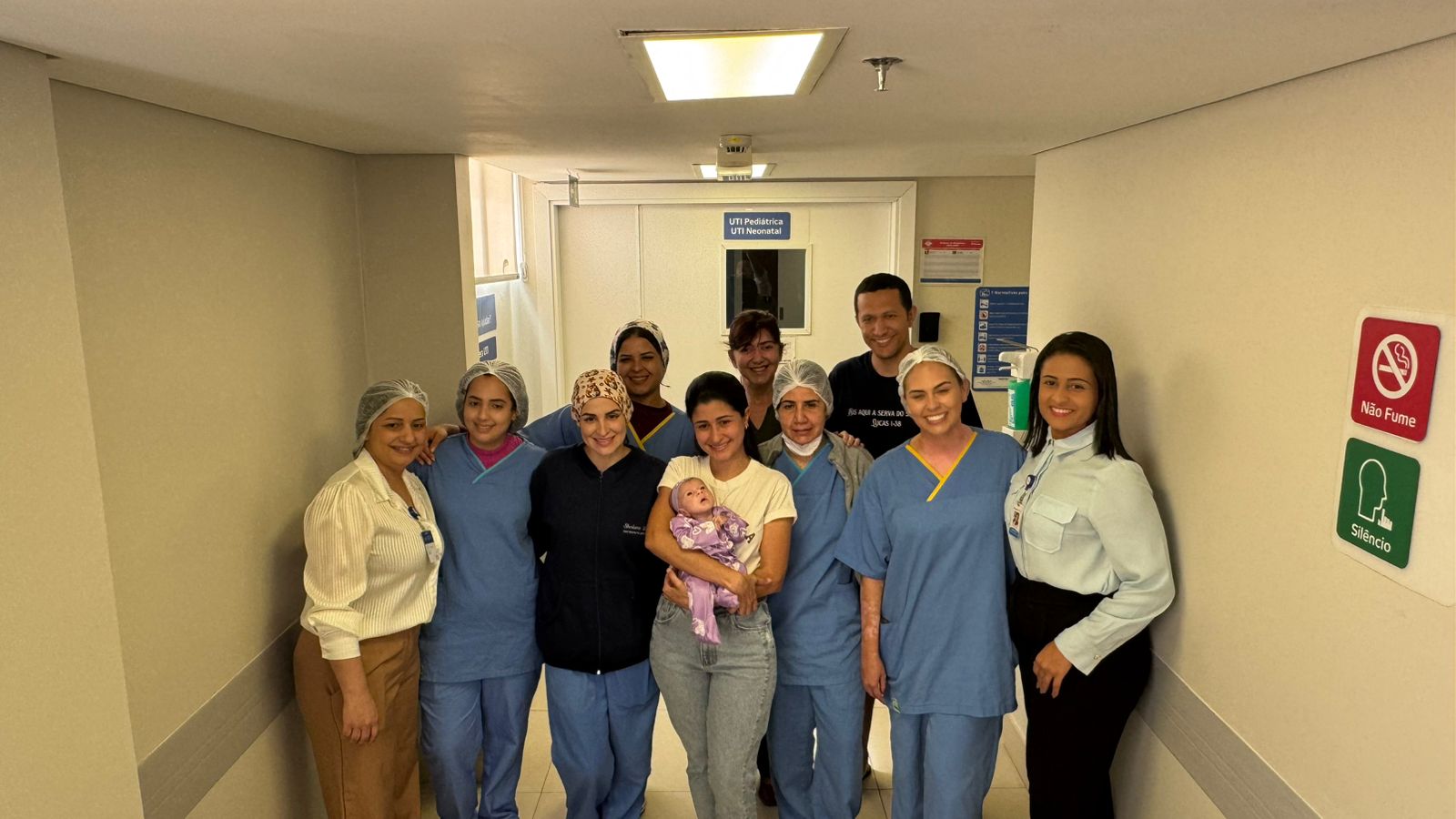 Hospital Brasiliense realiza 1ª cirurgia cardíaca à beira-leito em recém-nascido