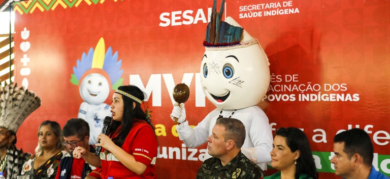 Brasil intensifica vacinação indígena e mobiliza mais de 2,5 mil profissionais para ampliar cobertura em áreas remotas